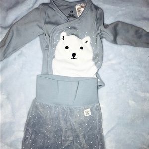 H&M matching boy bear outfit
